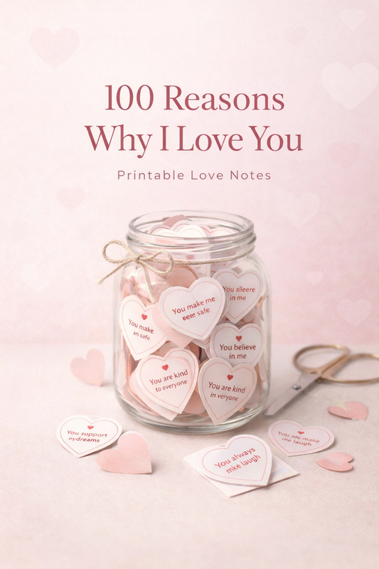 100 Reasons Why I Love You